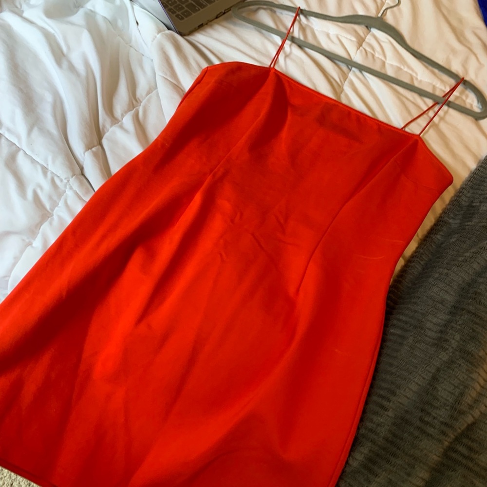 Tobi red bodycon dress